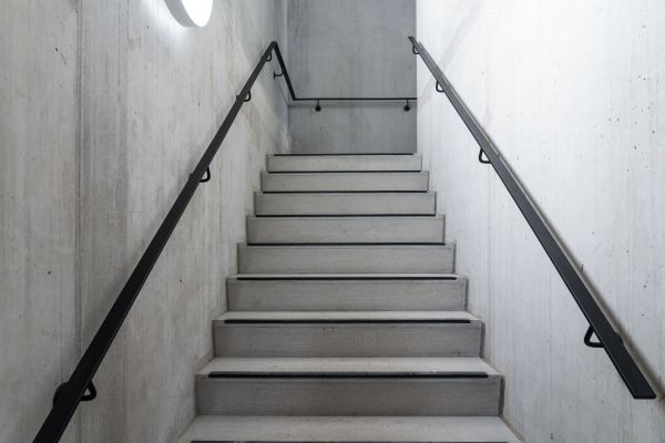 Cement Staircase Installation