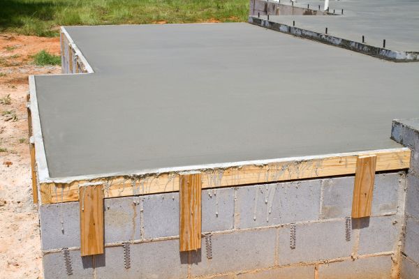 Concrete Slab Installation in Albany